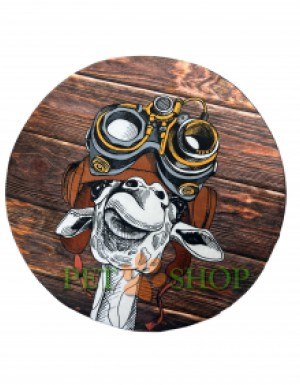 Круглый матрас ДИЗАЙН M 47*47*6 PerseiLine PerseiLine ЛД-123 Креативный жираф