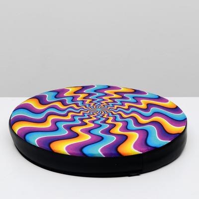 Круглый матрас С ИЛЛЮЗИЕЙ ДИЗАЙН #1 M 47*47*6 PerseiLine ЛД-111