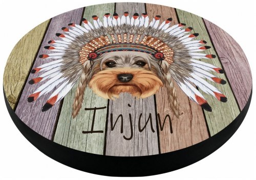 Круглый матрас С ИЛЛЮЗИЕЙ ДИЗАЙН #1 M 47*47*6 PerseiLine ЛД-111