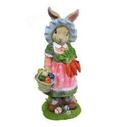 Садовая фигурка из гипса Зайчиха №1, 54см