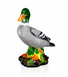 Садовая фигурка из гипса Гусыня (290*280мм)