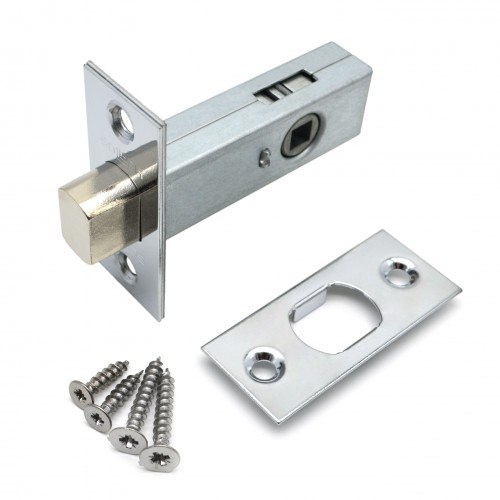 Задвижка дверная HD-002-BК-СР SOLLER хром для ванных комнат SOLLER 109-007