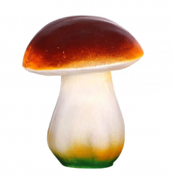 Садовая фигурка из гипса белый Гриб-Боровик (300*220мм)