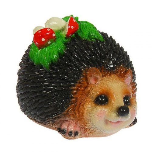 Садовая фигурка из гипса Ёж №6, 22*18см