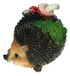 Садовая фигурка из гипса Ёж №7, 23-19см