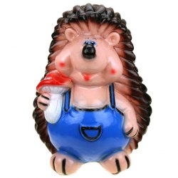 Садовая фигурка из гипса Ёж большой, 41*29см