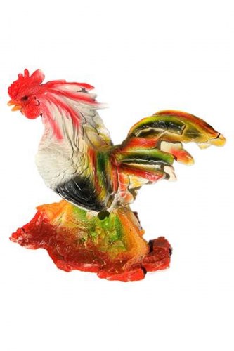 Садовая фигурка из гипса Петух средний (340*380мм)