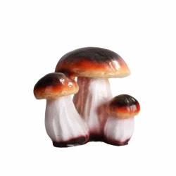 Садовая фигурка из гипса гриб-боровик тройной средний (2220*250мм) 46