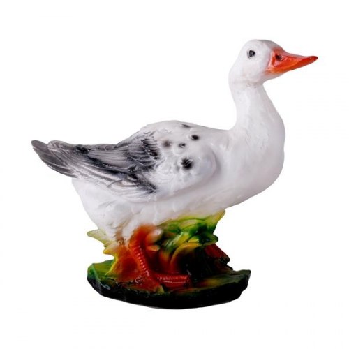 Садовая фигурка из гипса Утка средняя (330*370мм)