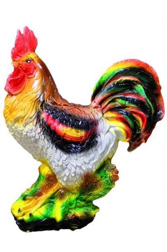 Садовая фигурка из гипса Петух большой (600*440мм)