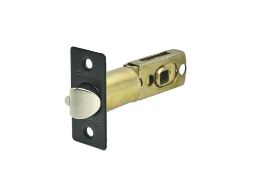 Защелка дверная под ручку - КНОБ 60мм черный S-Locked 123599