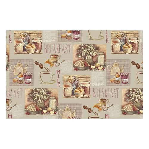 Клеенка столовая ткань с ПВХ покрытием коллекция "Этюд" 125см х 25м 546/2