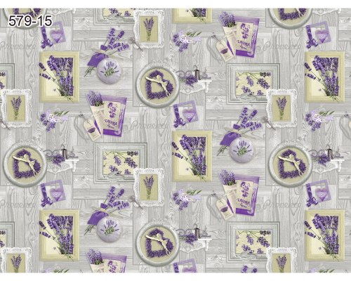 Клеенка столовая нетканая основа с ПВХ покрытием коллекция "Мажор" 135см х 20м 1 сорт 579/15