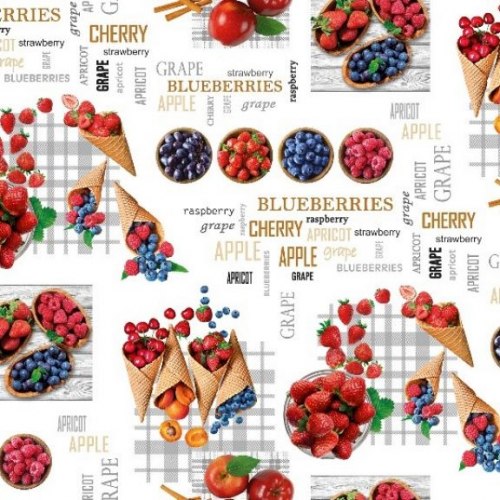 Клеенка столовая нетканая основа с ПВХ покрытием коллекция "Мажор" 135см х 20м 1 сорт 598/0