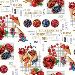 Клеенка столовая нетканая основа с ПВХ покрытием коллекция "Мажор" 135см х 20м 1 сорт 598/0