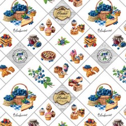 Клеенка столовая нетканая основа с ПВХ покрытием коллекция "Мажор" 135см х 20м 1 сорт 655/0