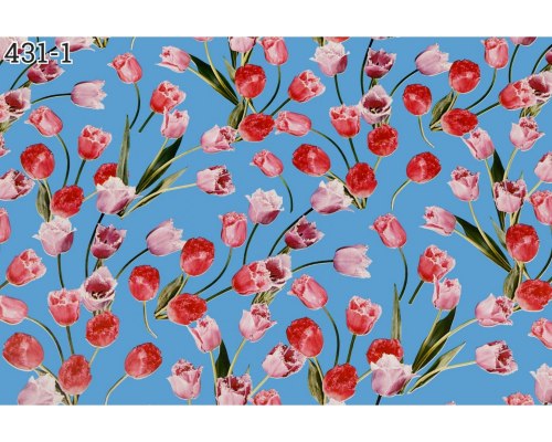 Клеенка столовая нетканая основа с ПВХ покрытием 130см х 25м 431/2