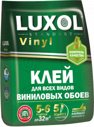 Клей обойный "LUXOL винил" (Standart) 180г Беларусь