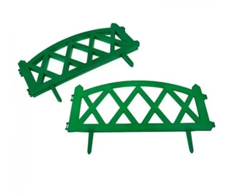 Забор декоративный "MODERN" №4, 5шт, длина 3,00м, зеленый 50113
