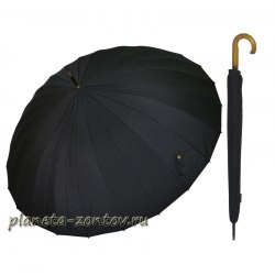 Зонт мужской Ame Yoke L 65-24 чёрный