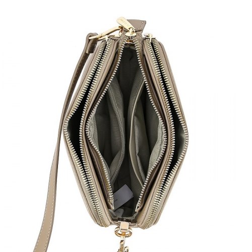 Сумка женская David Jones 7342 коричневая