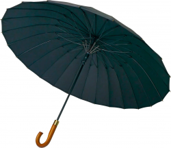 Зонт мужской RS L 24 чёрный