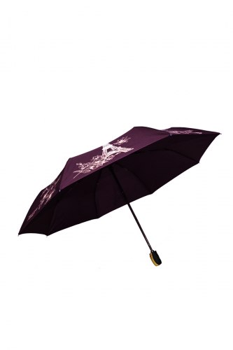 Зонт женский автоматический Три слона 3897 фиолетовый