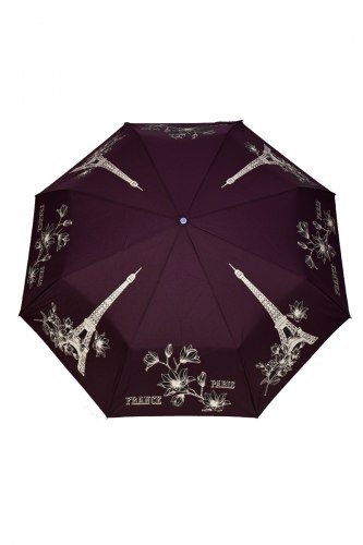 Зонт женский автоматический Три слона 3897 фиолетовый