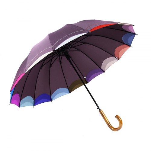 Зонт трость Три слона 1100 фиолетовый
