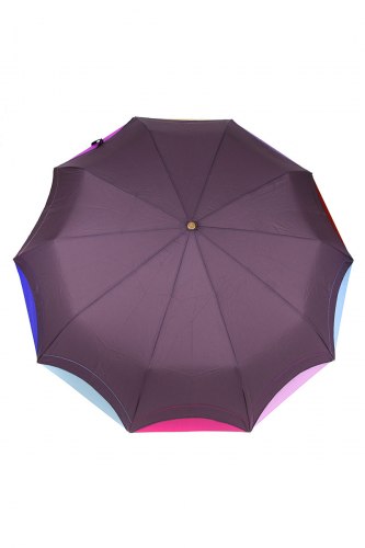 Зонт женский автомат Три слона 110 фиолетовый