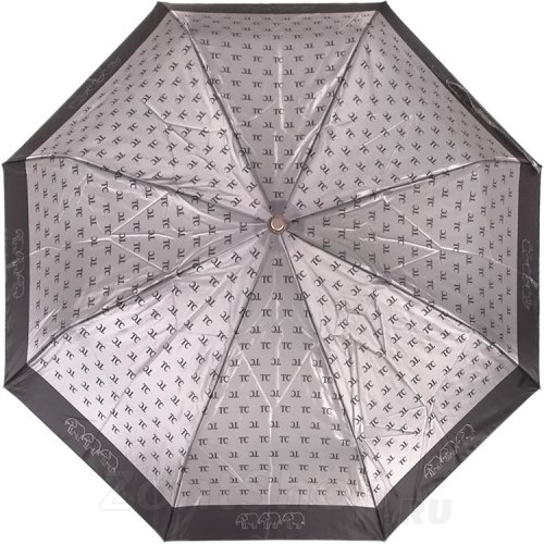Зонт мужской Три слона 288 серебро