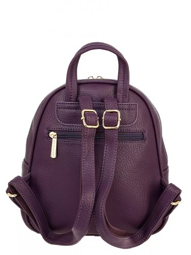 Рюкзак David Jones 7000-2 фиолетовый, чёрный