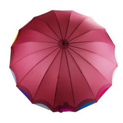 Зонт трость Три слона 1100 розовый