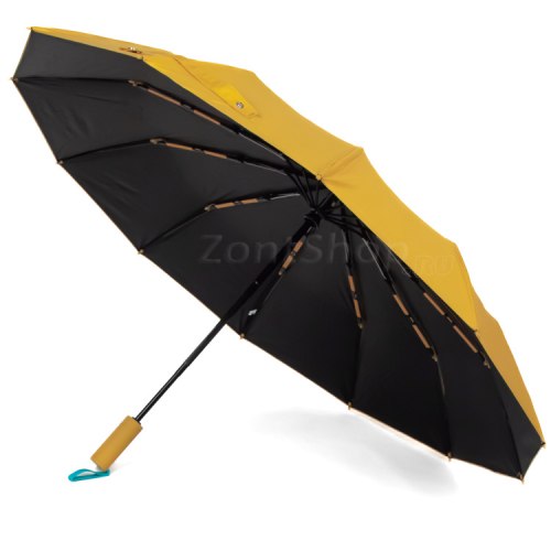 Зонт женский Ame Yoke 55-12 RD жёлтый