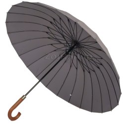 Зонт мужской Ame Yoke l65-24 серый