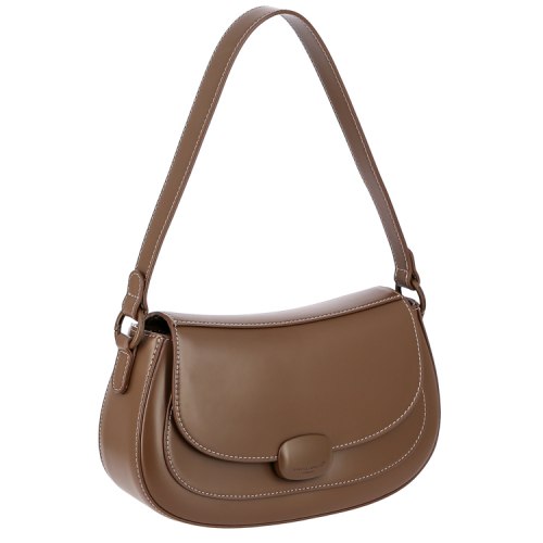 Сумка женская David Jones 7175-2 коричневая, серая, чёрная