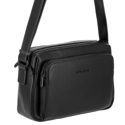 Сумка женская David Jones CM7429-1 коричневая, чёрная, кофе