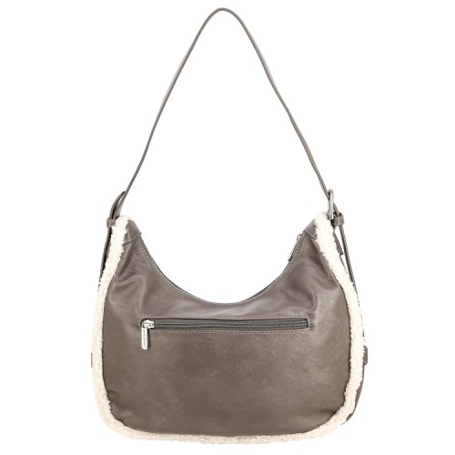 Сумка женская David Jones CM7754 чёрный, кофе, серая