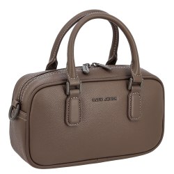 Сумка женская David Jones CM7647 чёрная,с коричневая