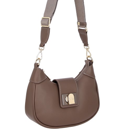 Сумка David Jones CM7836 чёрный, коричневый