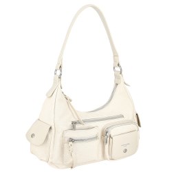 Сумка David Jones CM8369 песочный, чёрный