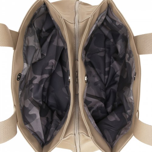 Сумка David Jones CM7682-1 чёрный, песочный, серый