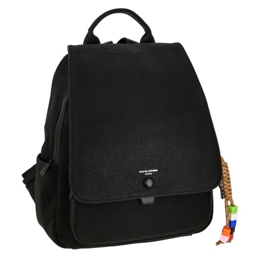 Рюкзак David Jones CM8411 чёрный, песочный