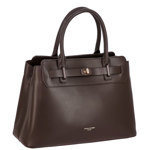 Сумка David Jones CM8673 чёрный, темно- коричневый