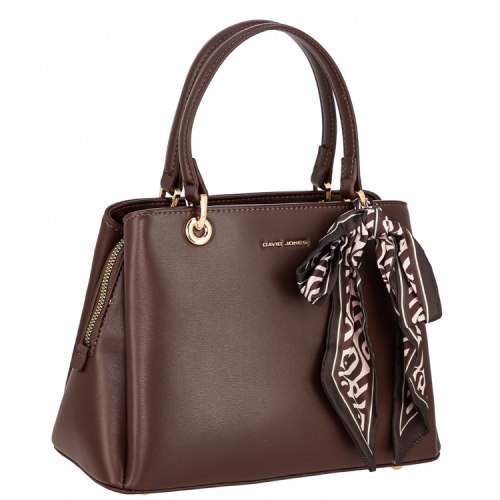 Сумка David Jones CM8554 темно- коричневый, бордовый