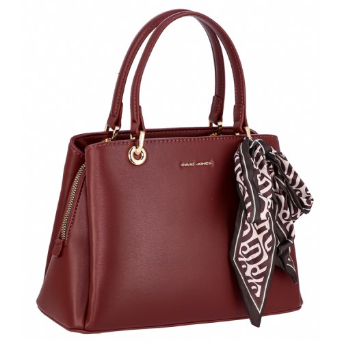 Сумка David Jones CM8554 темно- коричневый, бордовый