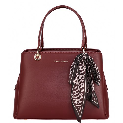 Сумка David Jones CM8554 темно- коричневый, бордовый