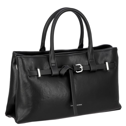 Сумка David Jones CM8563 коричневая, чёрная
