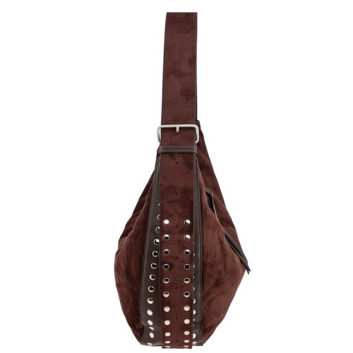 Сумка David Jones CM8587 чёрная, коричневая