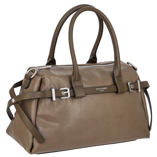 Сумка David Jones CM7699-1 песочная, чёрная, коричневая
